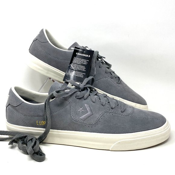 Converse Shoes - 💖MEGA SALE💖Converse Louie Lopez Pro OX Gray Low Top Shoes Women Suede 169493C